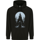 A Fantasy Haunted House Halloween Spooky Childrens Kids Hoodie Black