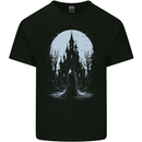 A Fantasy Haunted House Halloween Spooky Kids T-Shirt Childrens Black