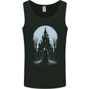 A Fantasy Haunted House Halloween Spooky Mens Vest Tank Top Black