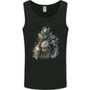 A Fantasy Medieval Knight in Armour Mens Vest Tank Top Black