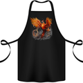 A Fantasy Phoenix Cotton Apron 100% Organic Black