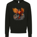 A Fantasy Phoenix Mens Sweatshirt Jumper Black