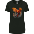 A Fantasy Phoenix Womens Wider Cut T-Shirt Black