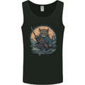 A Fantasy Samurai Mouse Mens Vest Tank Top Black