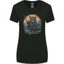 A Fantasy Samurai Mouse Womens Wider Cut T-Shirt Black