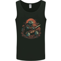 A Fantasy Samurai Turtle Tortoise Mens Vest Tank Top Black