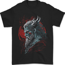 A Fantasy Viking Of War Odin Thor Mens T-Shirt 100% Cotton Black