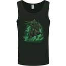 A Fantasy Wizard on Horseback Warlock Magician Mens Vest Tank Top Black
