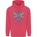 A Floral Dragonfly Childrens Kids Hoodie Heliconia