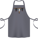 A Funny Chicken With Bats Cotton Apron 100% Organic Steel