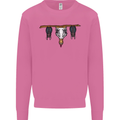 A Funny Chicken With Bats Mens Sweatshirt Jumper Azalea