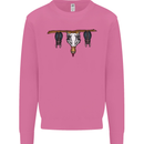 A Funny Chicken With Bats Mens Sweatshirt Jumper Azalea