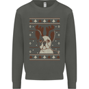 A Funny Christmas Pug Kids Sweatshirt Jumper Storm Grey