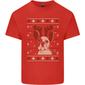 A Funny Christmas Pug Kids T-Shirt Childrens Red