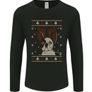 A Funny Christmas Pug Mens Long Sleeve T-Shirt Black