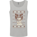 A Funny Christmas Pug Mens Vest Tank Top Sports Grey