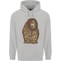 A Funny Owl Childrens Kids Hoodie Sports Grey