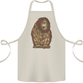 A Funny Owl Cotton Apron 100% Organic Natural