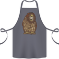 A Funny Owl Cotton Apron 100% Organic Steel