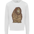 A Funny Owl Kids Sweatshirt Jumper White