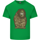 A Funny Owl Kids T-Shirt Childrens Irish Green