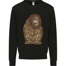 A Funny Owl Mens Sweatshirt Jumper Black