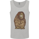 A Funny Owl Mens Vest Tank Top Sports Grey