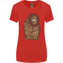 A Funny Owl Womens Wider Cut T-Shirt Red