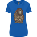 A Funny Owl Womens Wider Cut T-Shirt Royal Blue