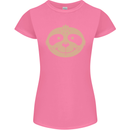 A Funny Sloth Face Womens Petite Cut T-Shirt Azalea