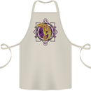 A Geometric Chameleon Cotton Apron 100% Organic Natural