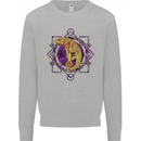A Geometric Chameleon Mens Sweatshirt Jumper Sports Grey