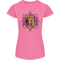 A Geometric Chameleon Womens Petite Cut T-Shirt Azalea