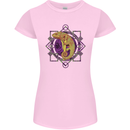 A Geometric Chameleon Womens Petite Cut T-Shirt Light Pink
