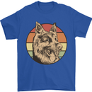 A German Shepherd Dad Mens T-Shirt 100% Cotton Royal Blue