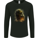 A Giant Fantasy Ork Mens Long Sleeve T-Shirt Black