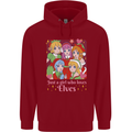 A Girl Who Loves Elves Christmas Anime Xmas Childrens Kids Hoodie Red