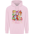 A Girl Who Loves Elves Christmas Anime Xmas Mens 80% Cotton Hoodie Light Pink