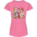 A Girl Who Loves Elves Christmas Anime Xmas Womens Petite Cut T-Shirt Azalea