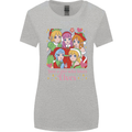 A Girl Who Loves Elves Christmas Anime Xmas Womens Wider Cut T-Shirt Sports Grey