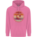 A Girl Who Loves Paddleboarding and Dogs Mens 80% Cotton Hoodie Azelea