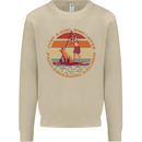 A Girl Who Loves Paddleboarding and Dogs Mens Sweatshirt Jumper Sand