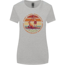 A Girl Who Loves Paddleboarding and Dogs Womens Wider Cut T-Shirt Sports Grey