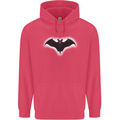 A Glowing Bat Vampires Halloween Childrens Kids Hoodie Heliconia