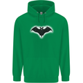 A Glowing Bat Vampires Halloween Childrens Kids Hoodie Irish Green