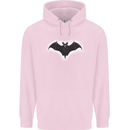 A Glowing Bat Vampires Halloween Childrens Kids Hoodie Light Pink