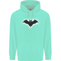 A Glowing Bat Vampires Halloween Childrens Kids Hoodie Peppermint