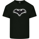 A Glowing Bat Vampires Halloween Kids T-Shirt Childrens Black