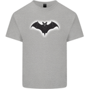 A Glowing Bat Vampires Halloween Kids T-Shirt Childrens Sports Grey