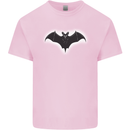 A Glowing Bat Vampires Halloween Mens Cotton T-Shirt Tee Top Light Pink